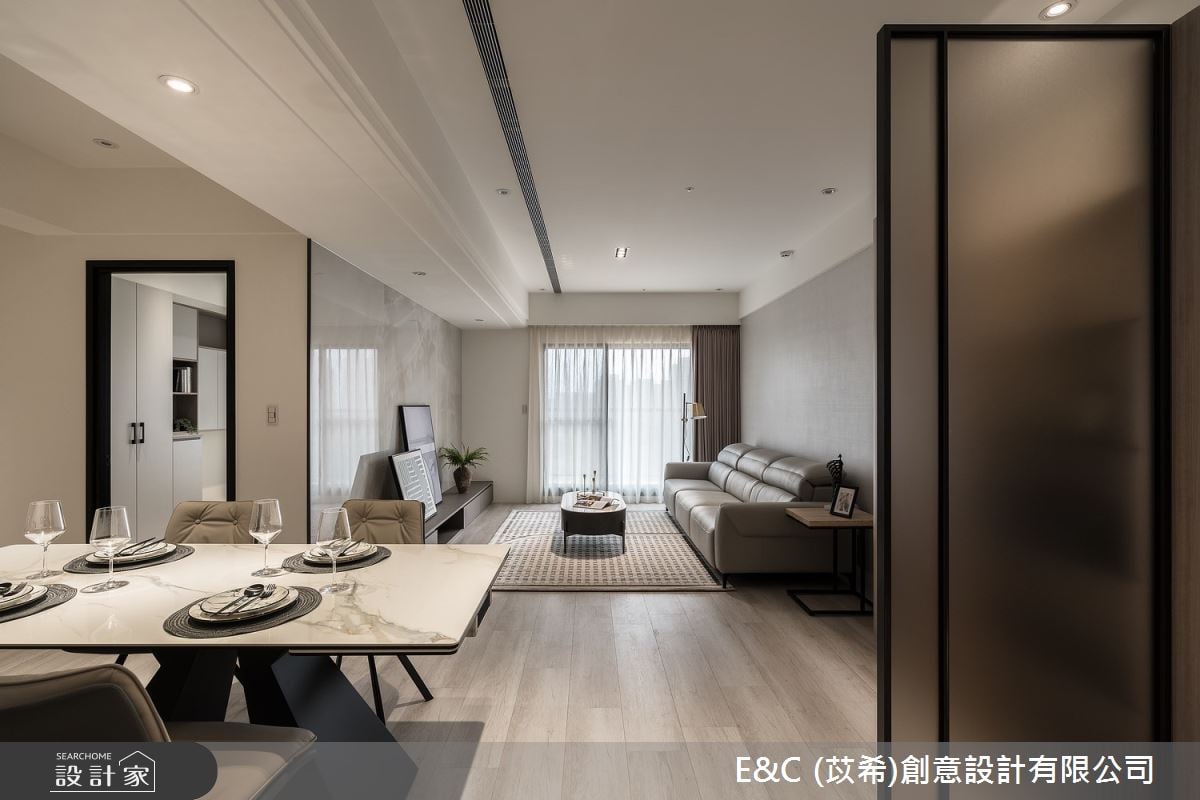 給你最舒適的現代風生活！特調輕柔灰與淺木質調，譜寫滿室輕盈人文氛圍