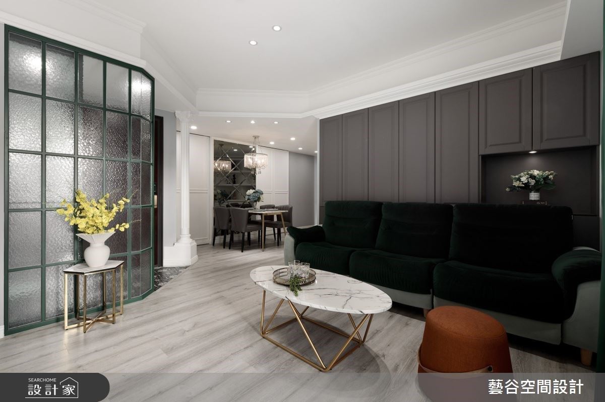 【TV】用斜線創造28坪 海量收納的玩色古典宅