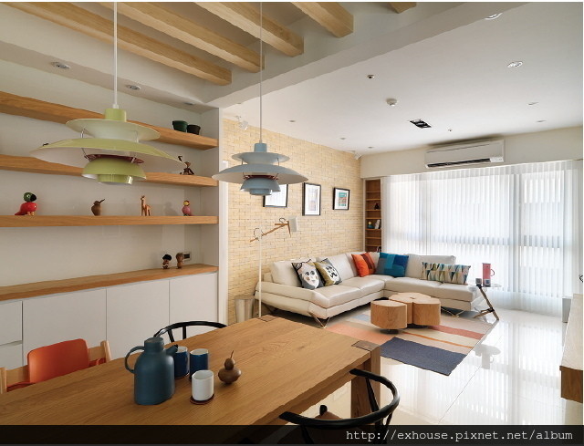 超舒適! 一家三口清爽明亮的27坪開放式北歐宅