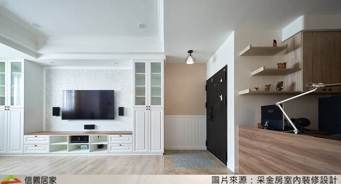 擺脫沉重裝潢，20年舊屋重生柔美輕鄉村風樂活宅！