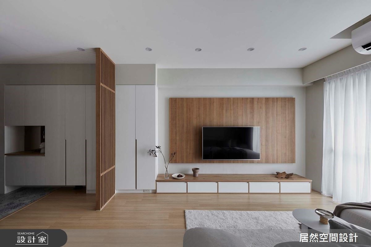 百萬預算就能打造飯店式居家，台中21.5坪日式現代風，人文氛圍濃厚，還...