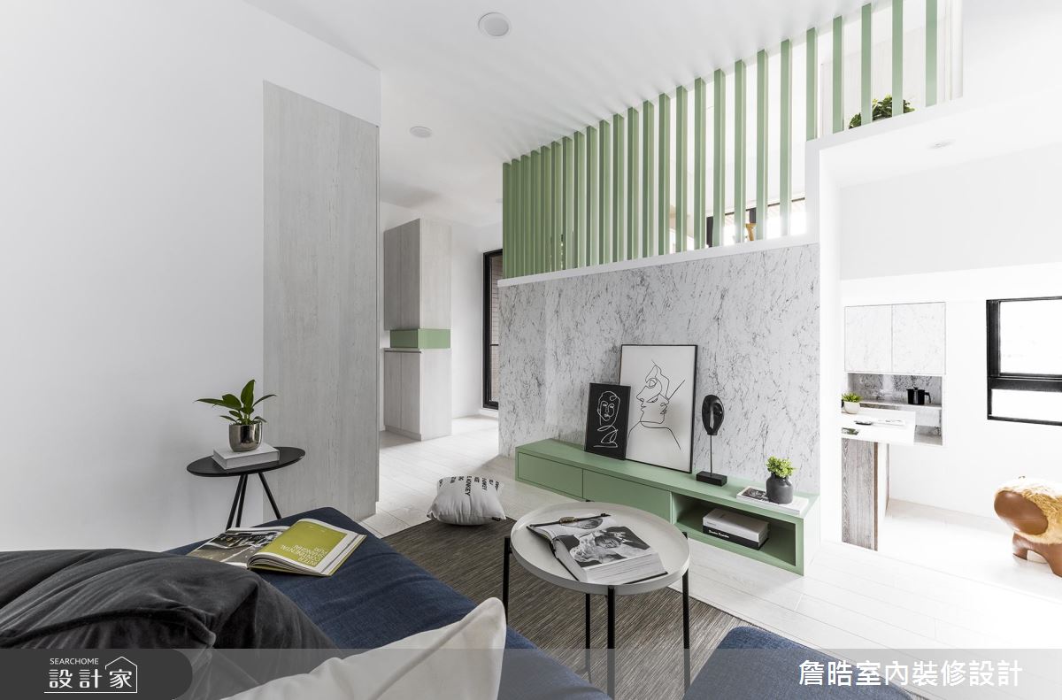 12 坪三房兩廳好愜意！陪伴女兒在日光中長大