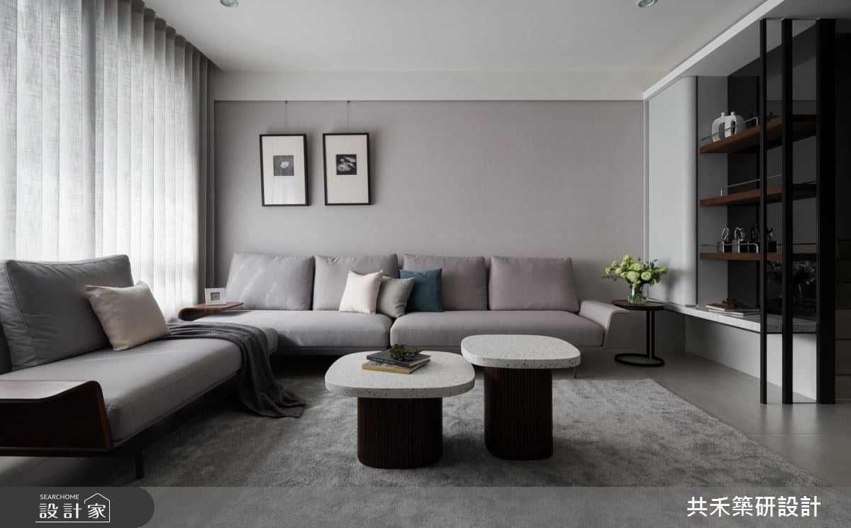 回到超放鬆的灰調現代宅！預售屋客變神助攻，讓夢想裡的中島廚房驚喜降臨