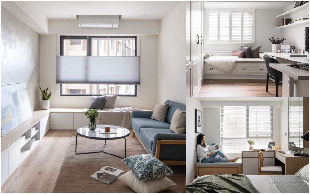 臥榻設計的 30 種姿態！「客廳臥榻 x 書房臥榻 x 臥房臥榻」替家打造一...