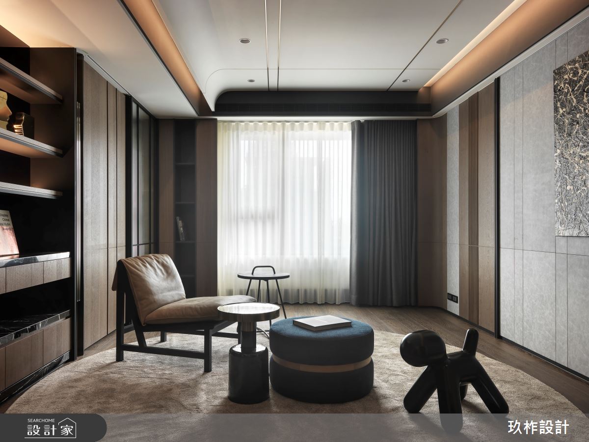 76 坪時尚簡約的輕奢現代豪邸裡，發現最適合的生活節奏，完美融合自我與...