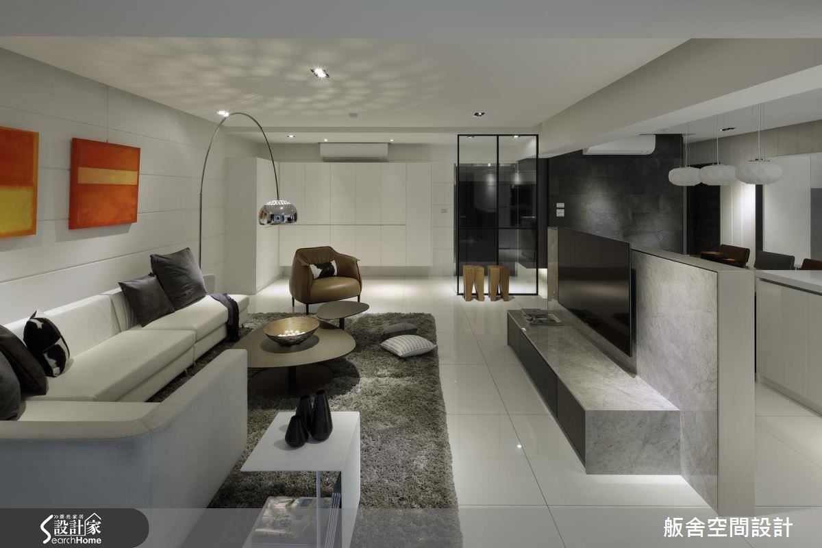 自然流動空氣感　居家黑白基調的獨特性格