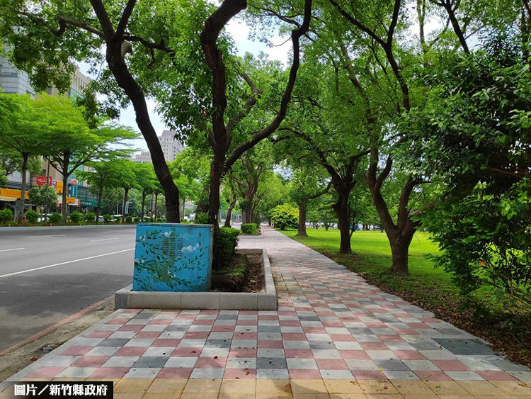 竹縣城市景觀工程 陸續完工