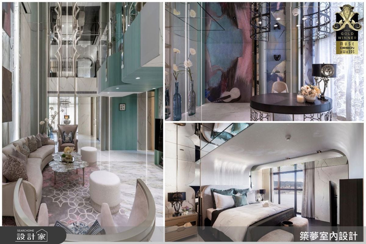 跨越時空的巴黎饗宴，孕育如夢似幻的藝術之境」－築夢設計以空間為詩，...