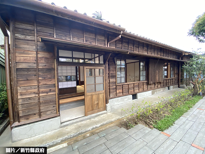 北埔百年日式宿舍 變身文學館