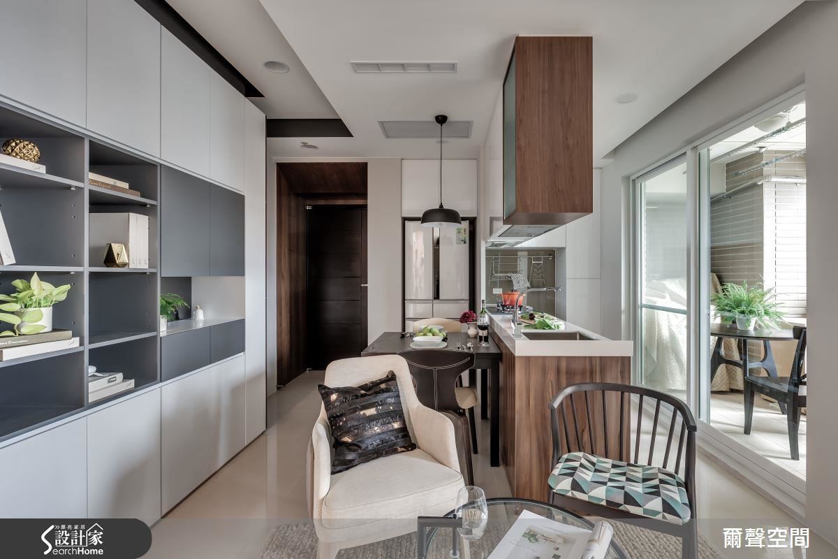 1坪奇蹟！小廚房發揮坪效爭取最大烹調空間