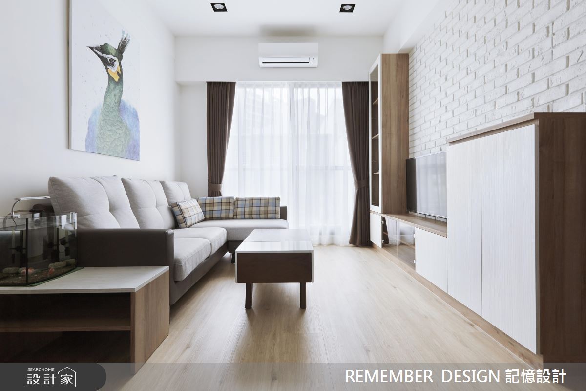 淨白、明亮、好氣色！百萬預算的北歐風單身宅