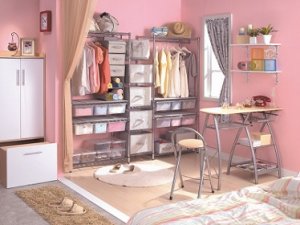 慾望城市衣帽間 置物收納有一套