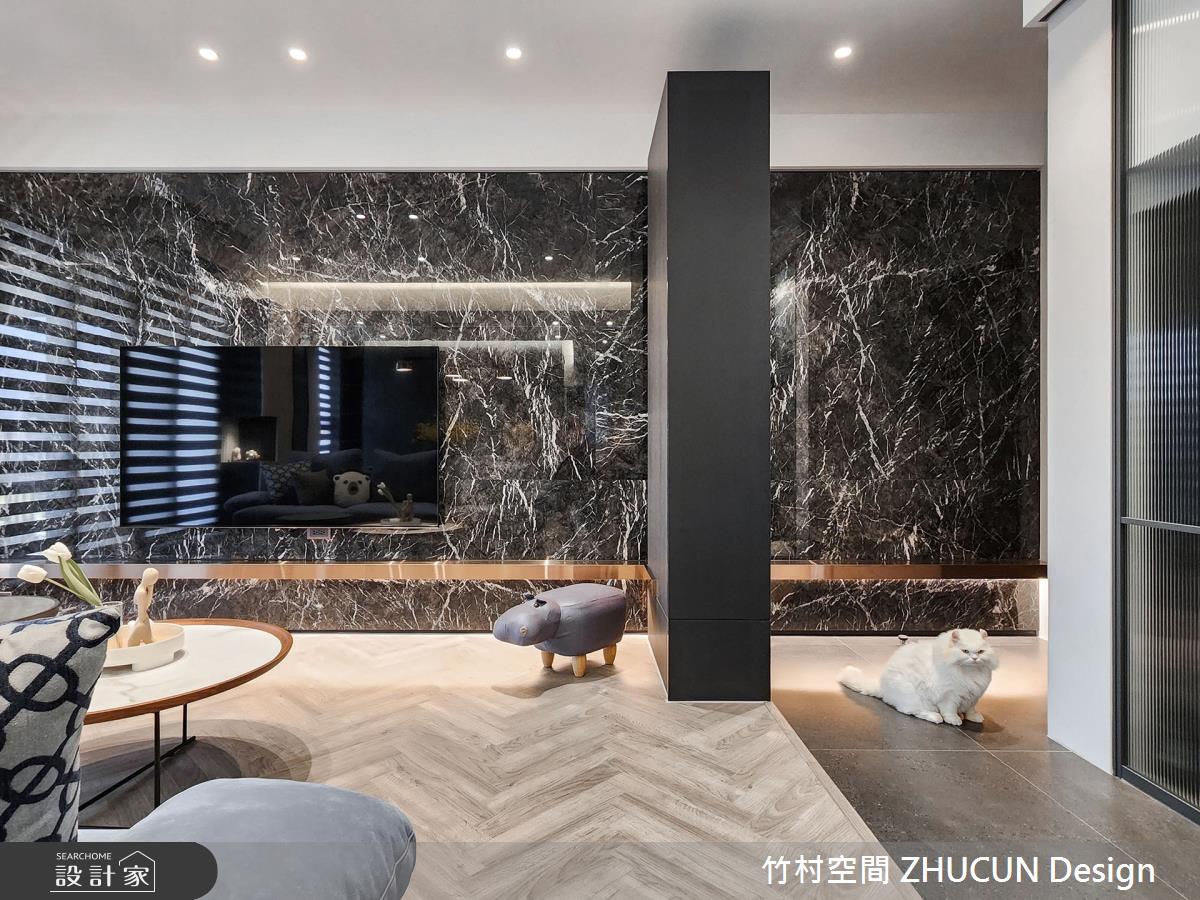 解放一房讓餐廳更寬裕，發揮材質本真讓現代風的家更優雅別緻