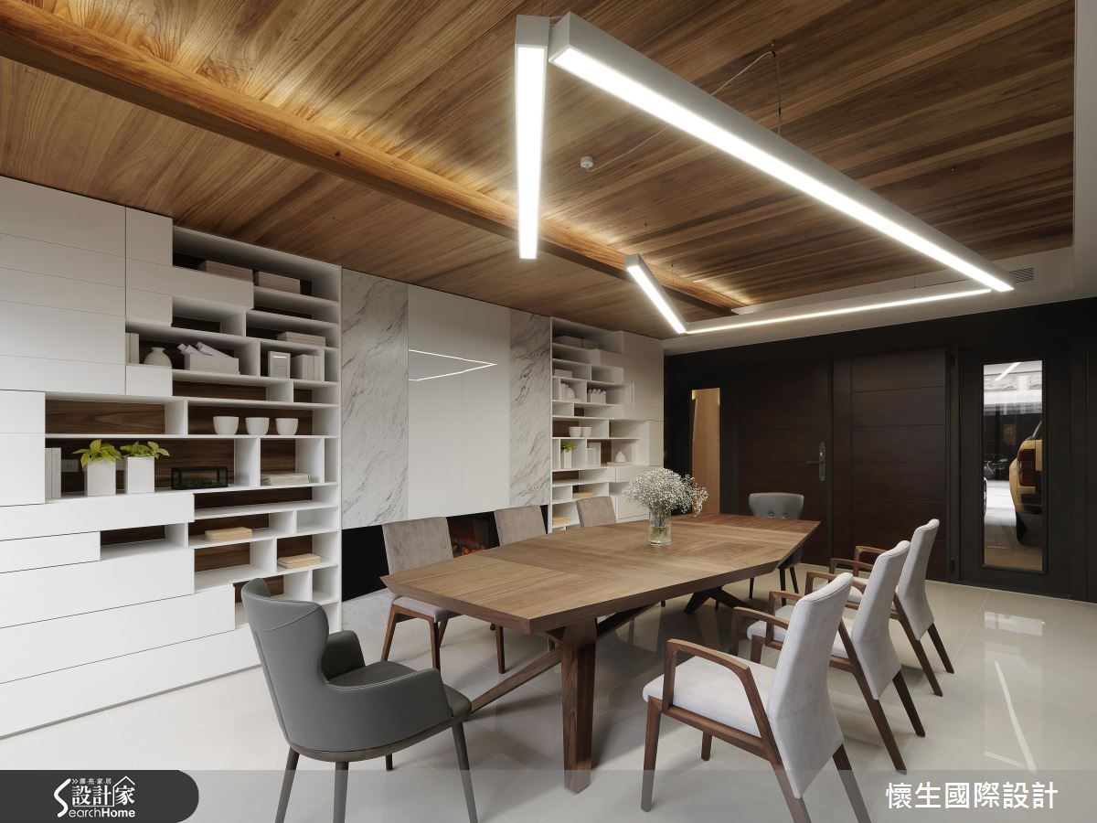 心生嚮往的百坪大宅 日光與線條玩出設計家居