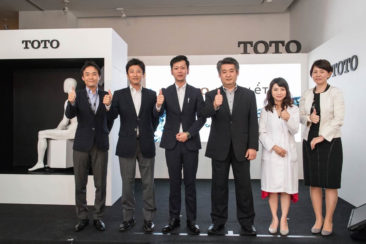 日本百年衛浴領導品牌 TOTO獨家專利水科技