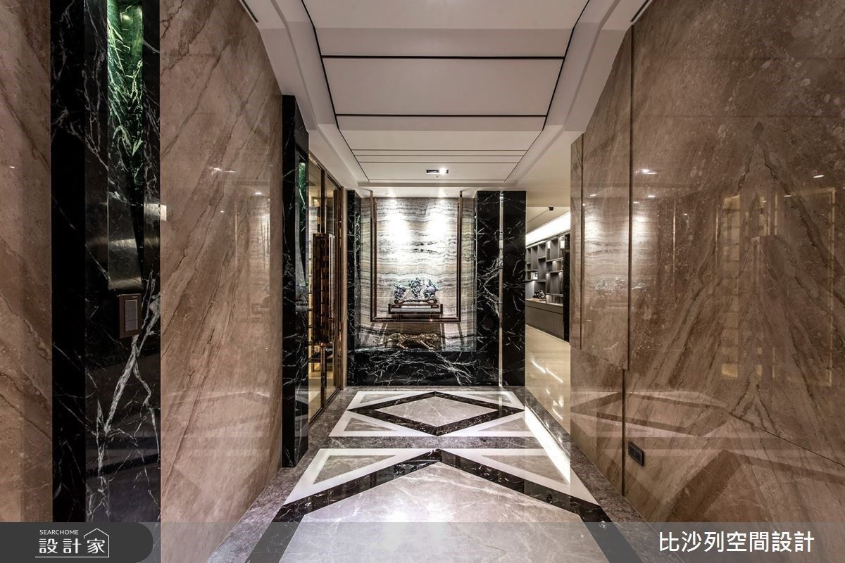 電視牆、景觀窗的雙重視角！奢華大宅展現不俗品味