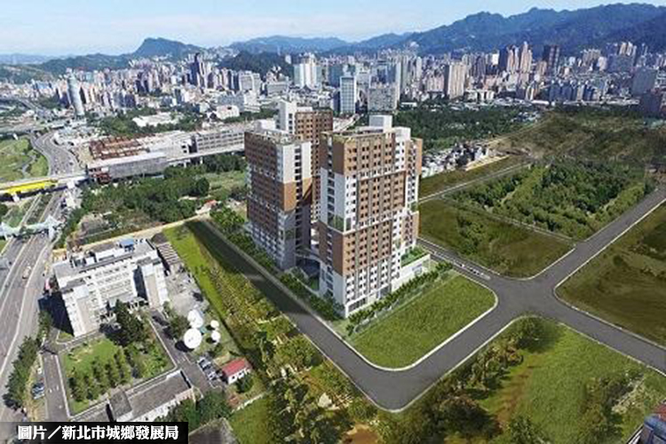 新店央北社宅 年底開放招租