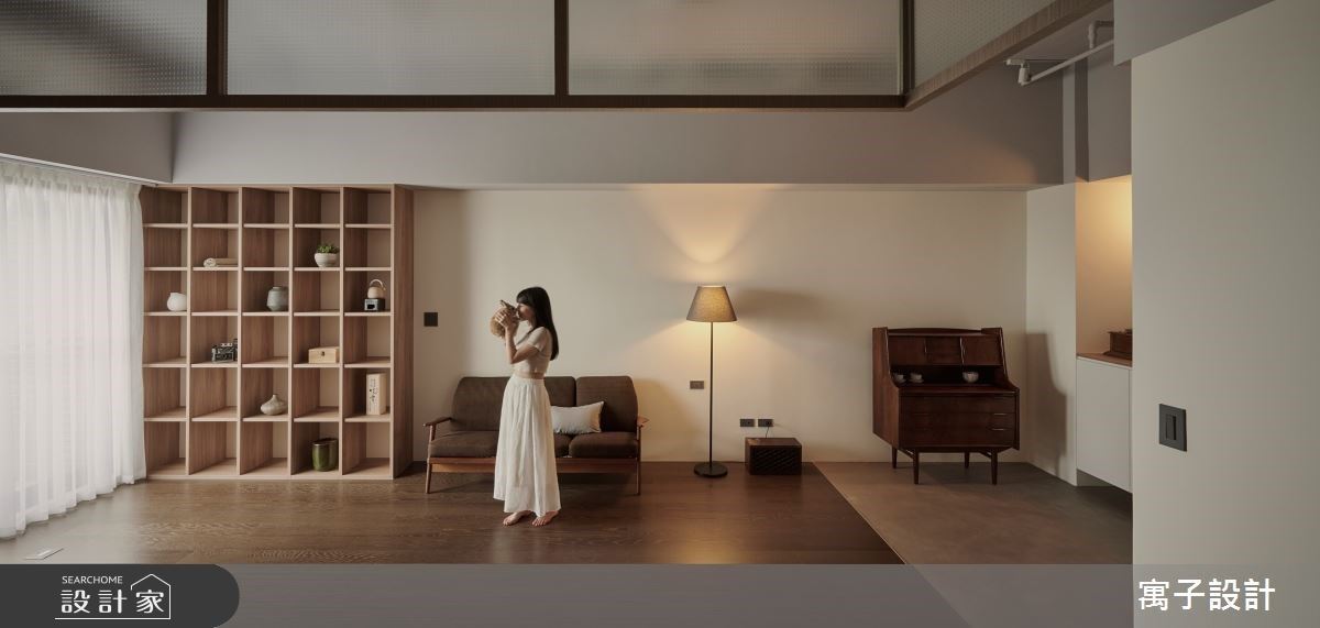 帶點復古情調的日式無印風！清新採光、暖木點亮小坪數私宅