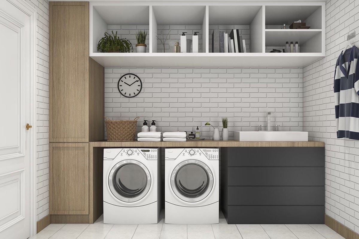 陽台不再耍自閉！廚房升級打造萬用家事間，備餐櫃變化型輕鬆整合居家場域