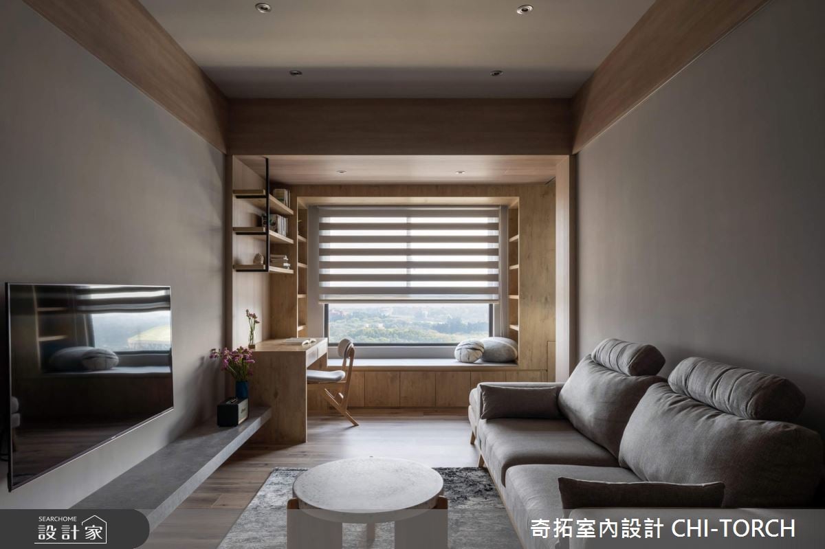 大面窗景與療癒臥榻勾勒無價端景，讓日式現代風帶你沉浸式體驗日和風情