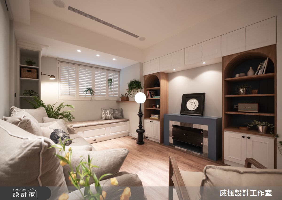 有佛堂的家也可以很美式!25坪大齡老屋翻身零死角夢想宅