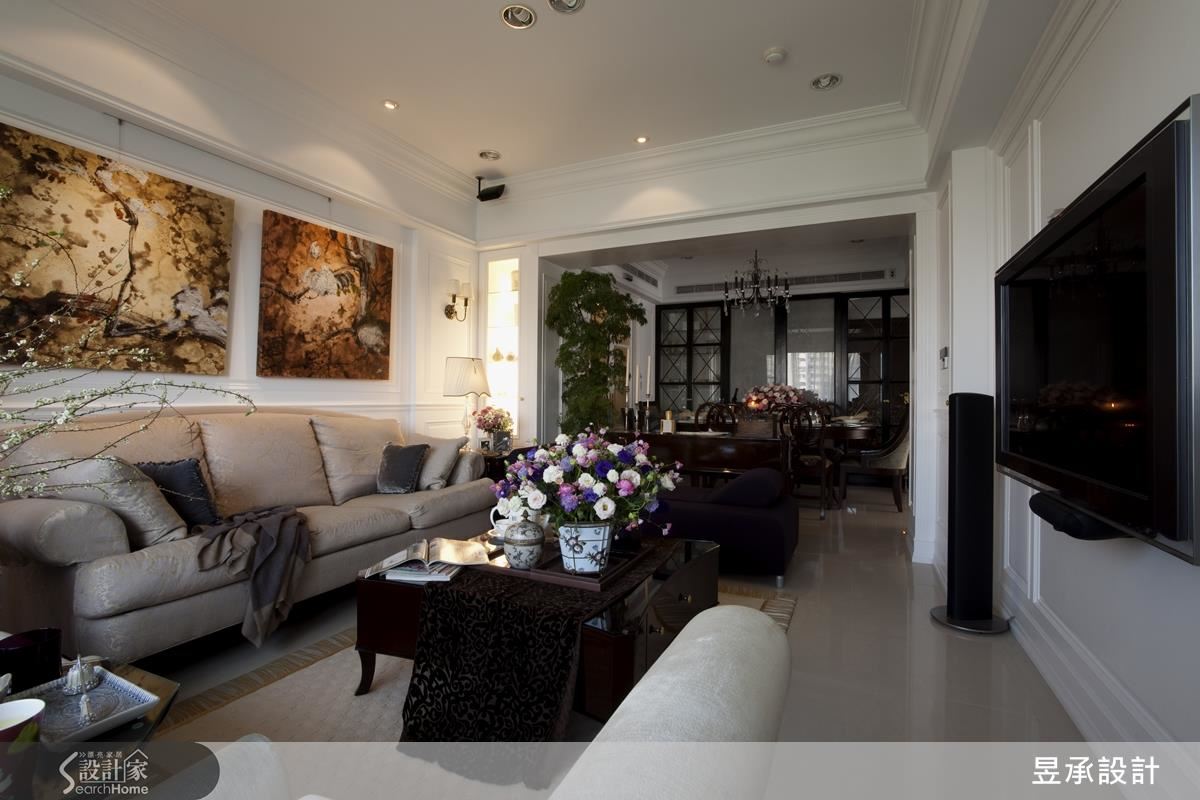 強化動線 集整體美感與收納機能於一身的美式小豪宅