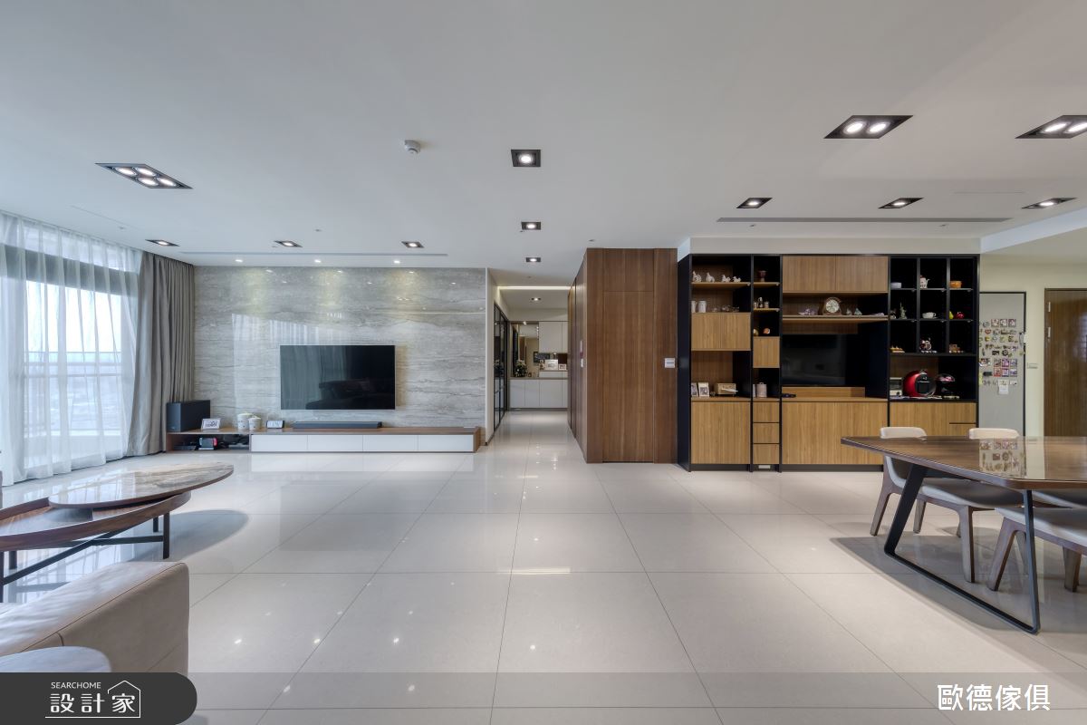 令人驚豔的質感系統家具 混搭三代同堂幸福雙拼宅