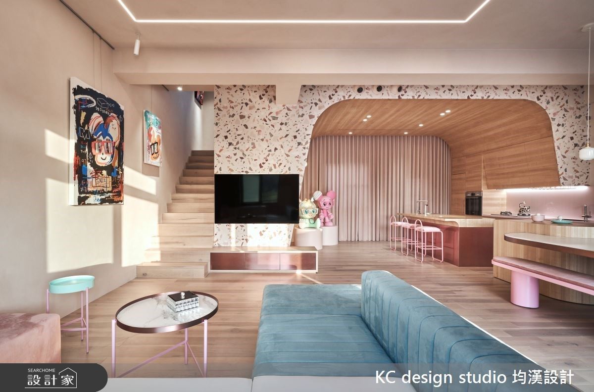 粉色少女心！愛貓與美景相伴的夢幻濱海別墅