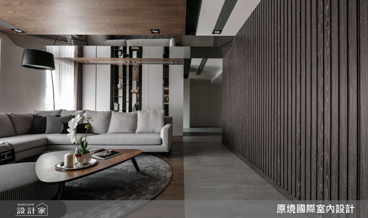 37坪現代宅邸融合木質與石材，在人文意境中找回光影、美學與機能的黃金比