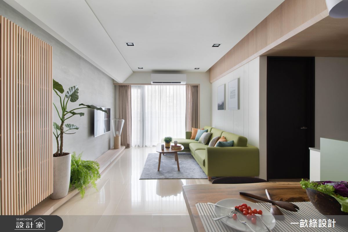 吸一口清新氣息 徜徉在25坪光合作用的綠意宅居