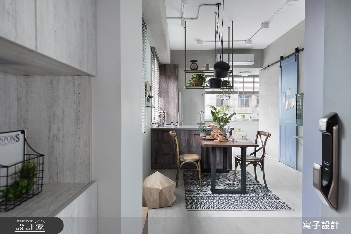 抹上新色，注入綠意！北歐小宅實現女屋主的理想人生！