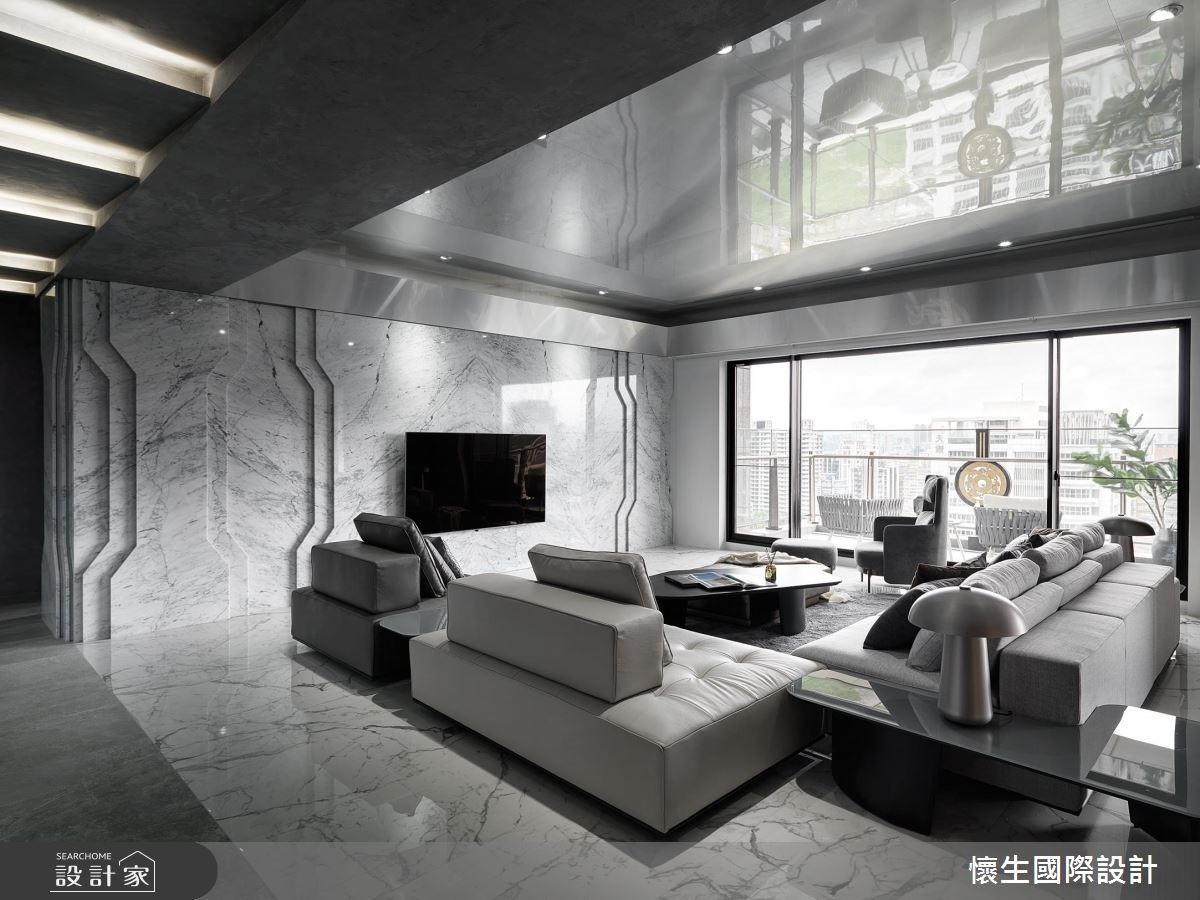 把大宅打造成科幻電影中的未來場景