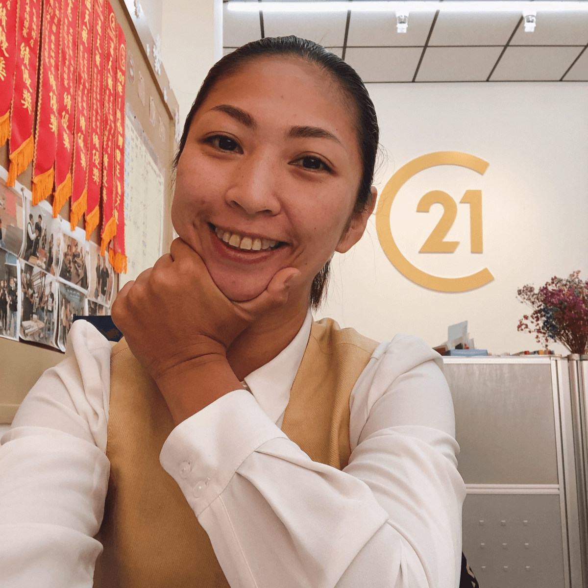 21世紀不動產羅東純精加盟店擔任房仲業務的陳子淇（圖片來源_21世紀不動產）