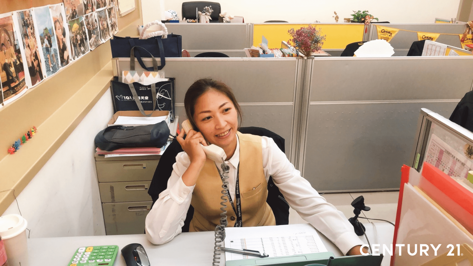 陳子淇目前在21世紀不動產羅東純精加盟店服務，認為最重要的是換位思考，盡最大努力協助雙方大小事，讓買賣契約順利完成。。（圖片來源-21世紀不動產）