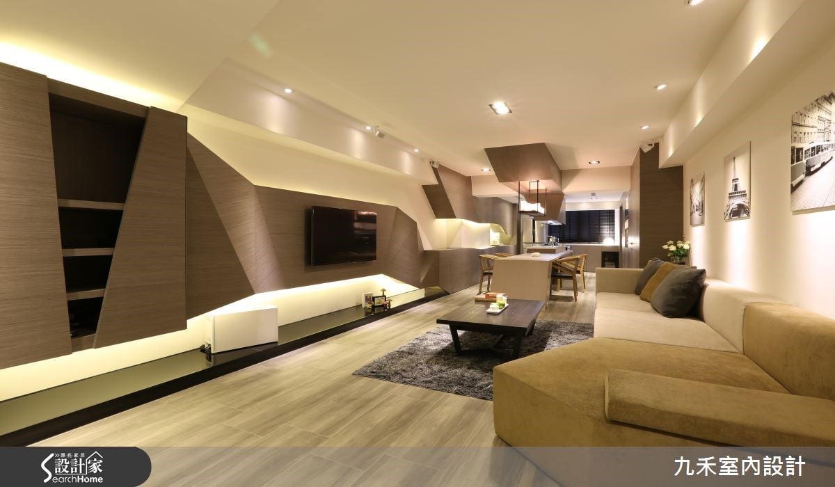 大套房式設計建構零距離居宅，娓娓闡述溫馨小日子