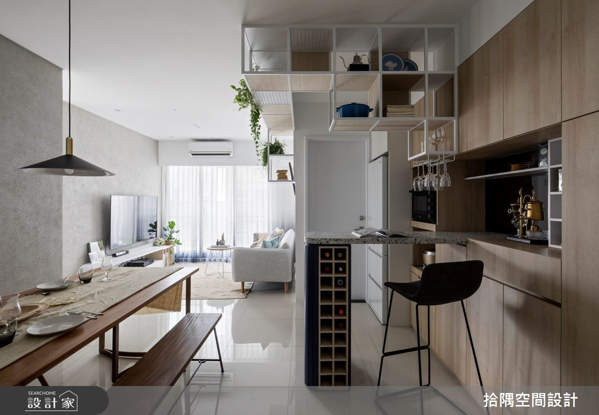 找到親子生活與自我的平衡點 鬧中取靜22坪北歐靜謐宅