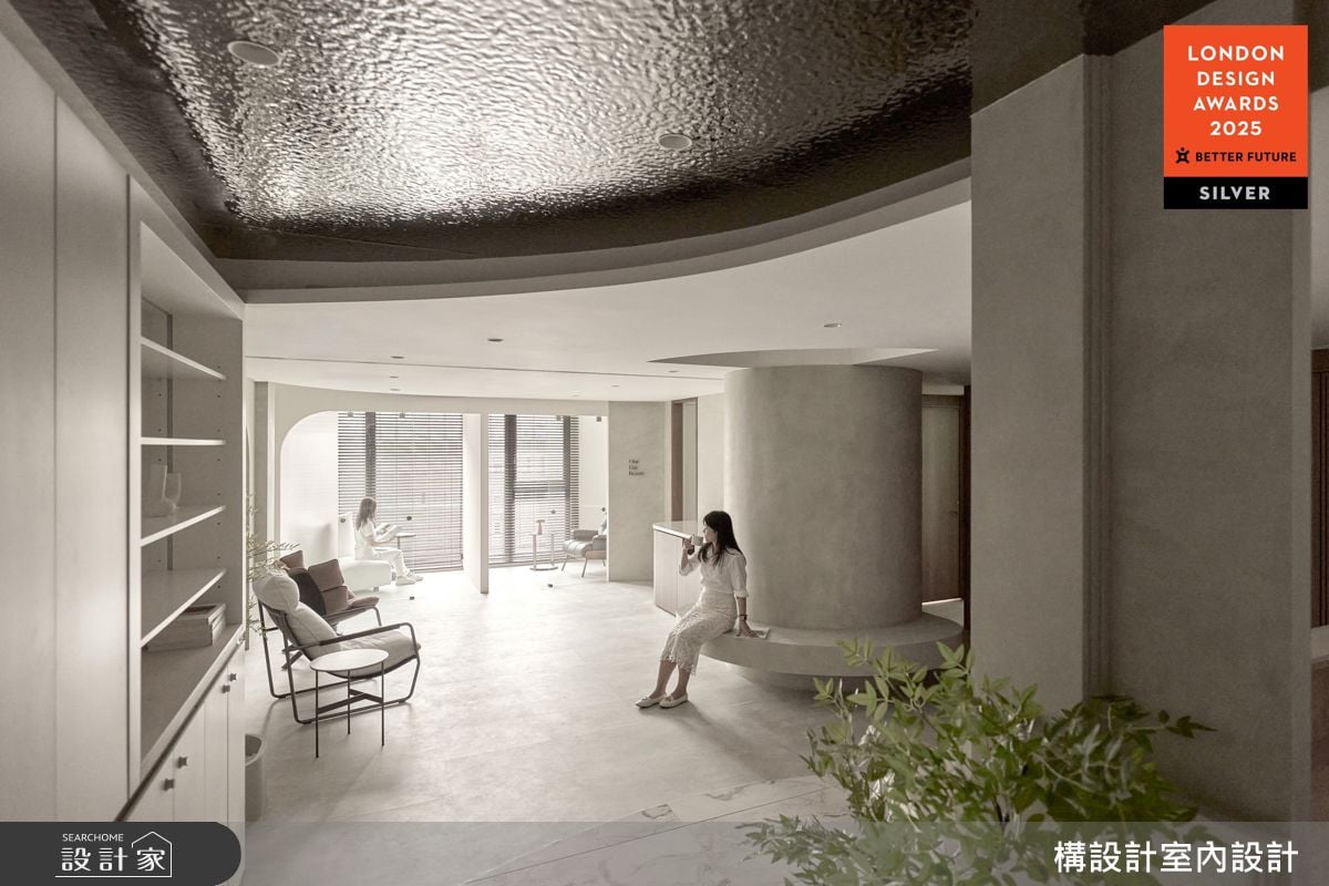 榮獲倫敦設計獎銀獎、TID 大獎入圍肯定！開箱 50 坪大隱於市的醫美綠洲...