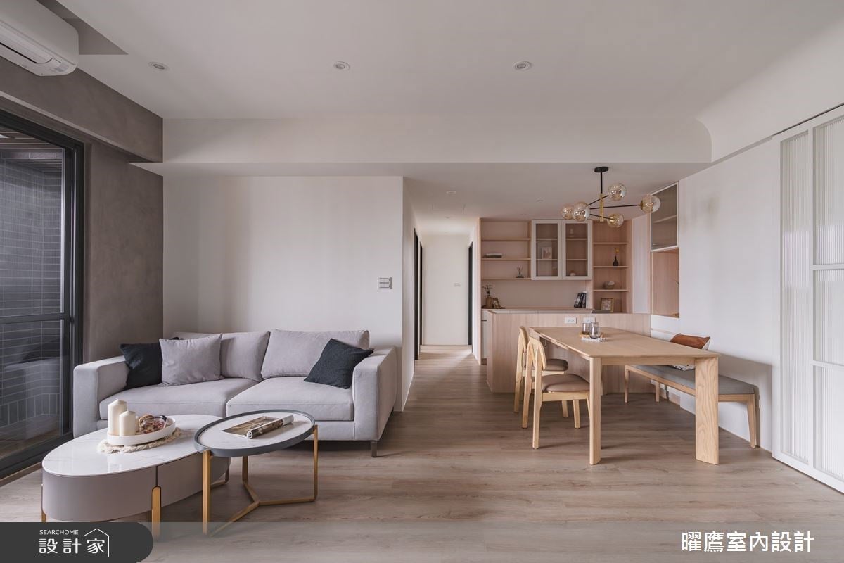 26坪晉升三代同堂的理想居所，不只共享，更能獨享！場域界定 X 靈活收納...