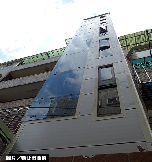 新北首例　老公寓裝電梯啟用