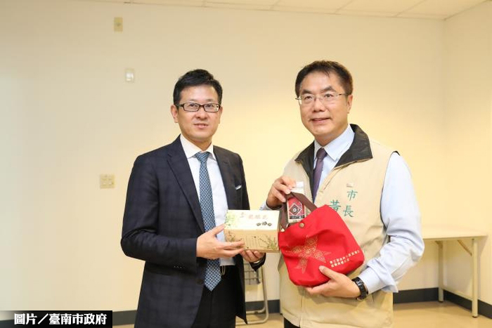 三井拜會南市府 合作推動三井Outlet