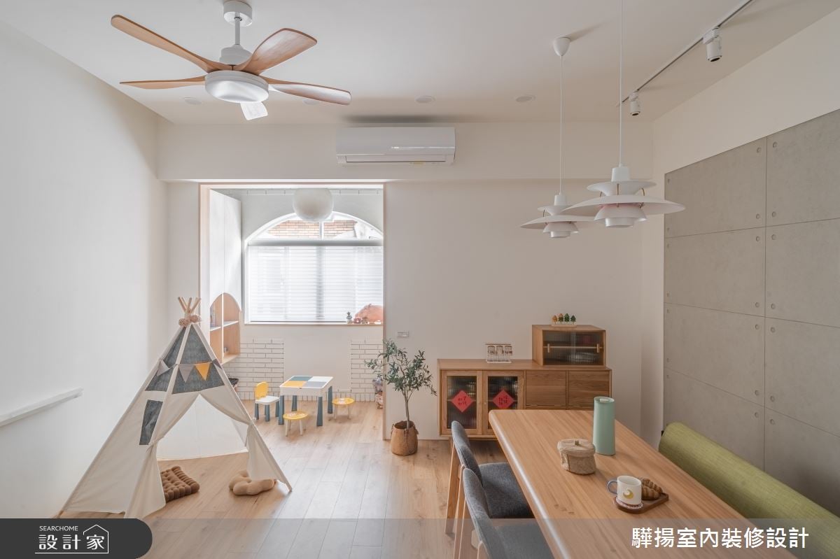 宛如日本雜誌上的溫馨居家，透天別墅分層設計，質感生活就此展開