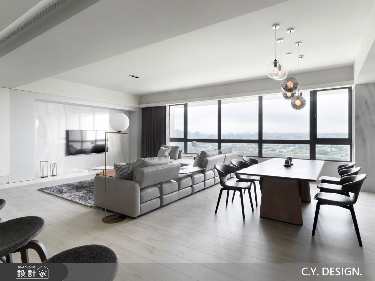 坐擁景觀百坪豪邸！日光、機能與中島美廚，享受暢快的現代奢華日常