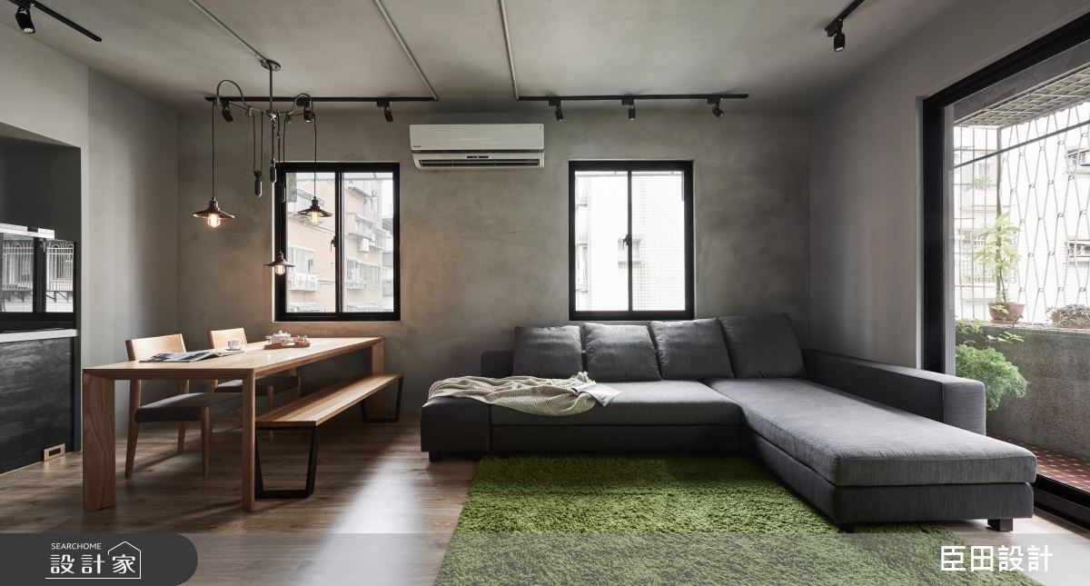 18坪台北工業風小宅，以粗獷與溫柔交織的細膩居家故事