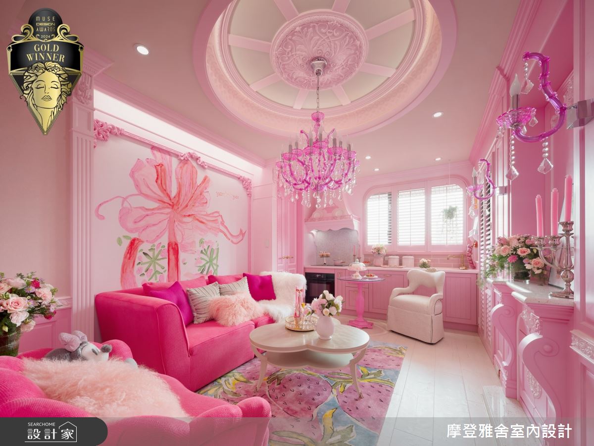 從夢幻到現實，超強生活機能的粉紅芭比訂製渡假「小」宅，勇奪2024 MUSE...
