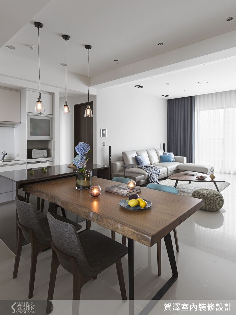 戀上輕盈雅居 色彩材質的完美提案