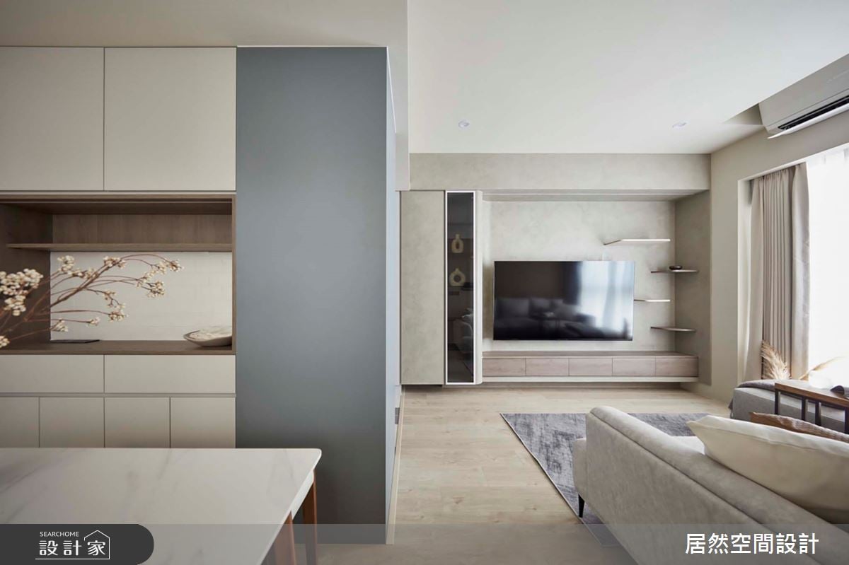 14坪預售屋蛻變北歐風小宅！整合多元收納機能，兼具美感、場域劃分與居...