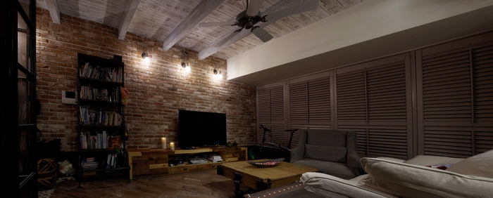 藝術仿舊質感　移植紐約公寓面容