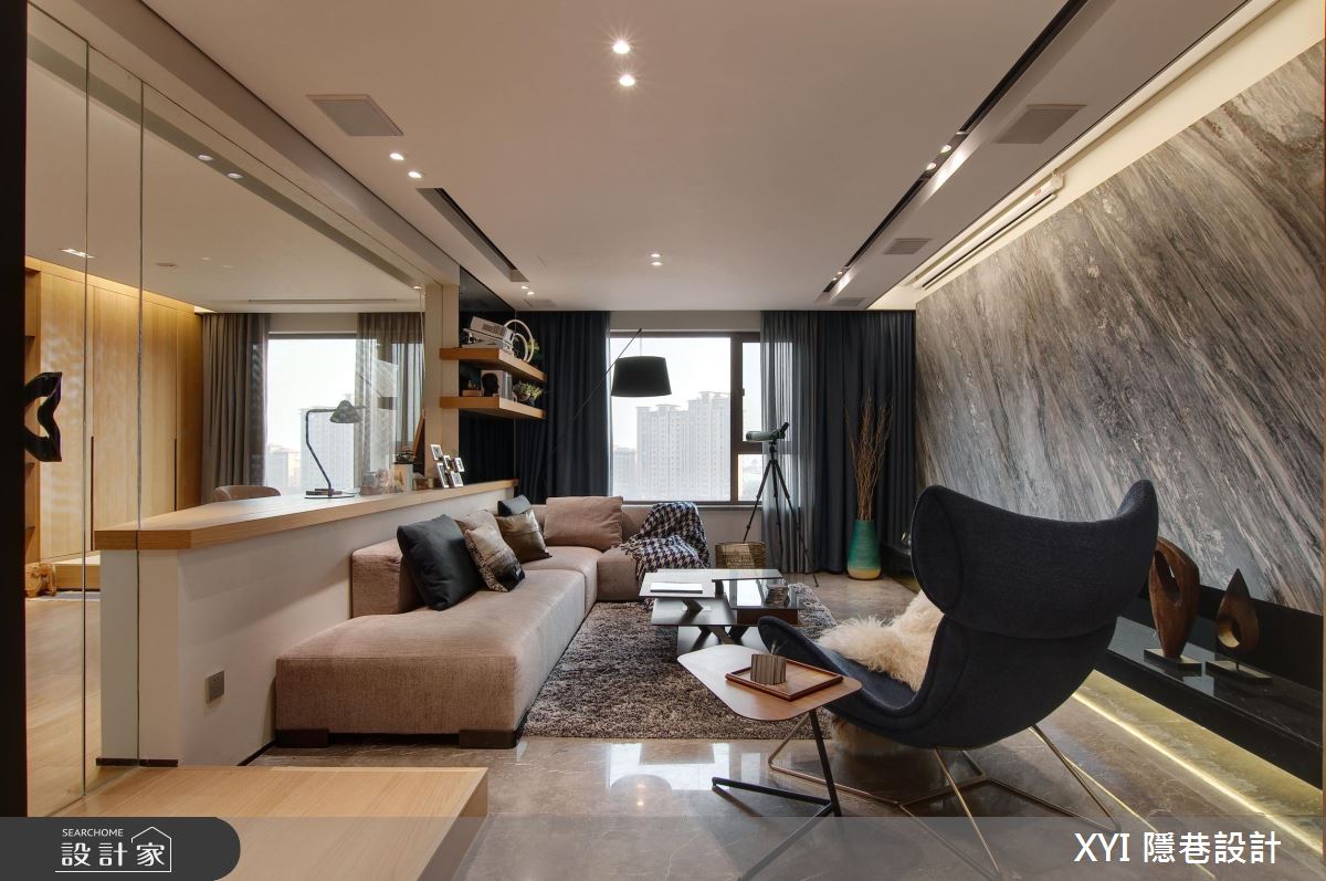 在現代風居宅內，訂製生活中微小的美好