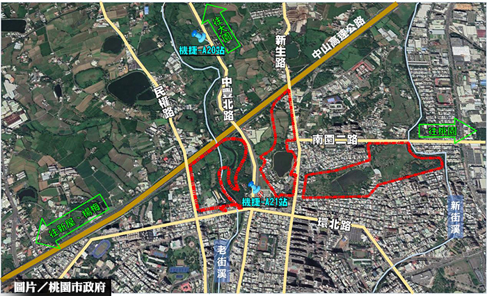 機捷A21區段徵收計畫 經內政部審議通過 (2)