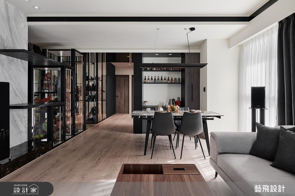 公仔收藏家的專屬設計 俐落線條勾勒時尚混搭宅